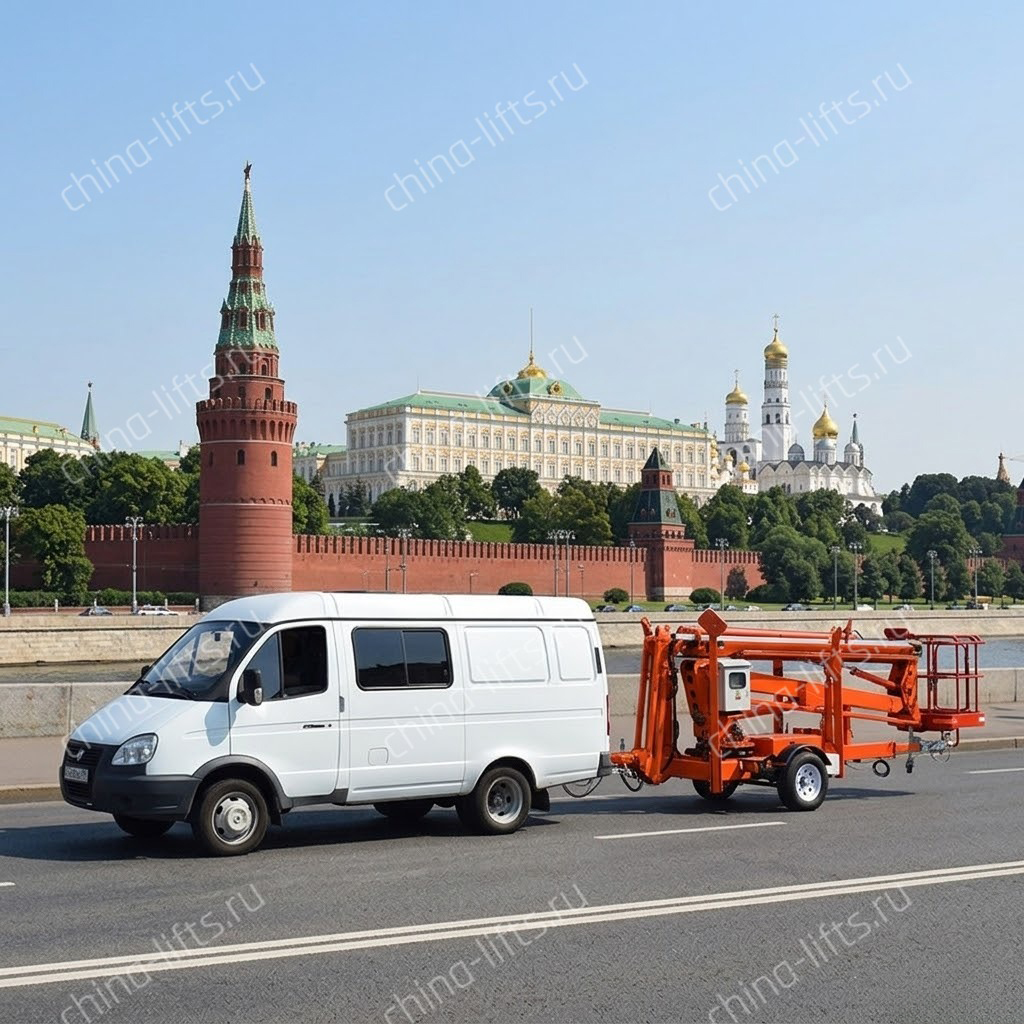 Прицепные подъемники из Китая с доставкой в Москву и Московскую область